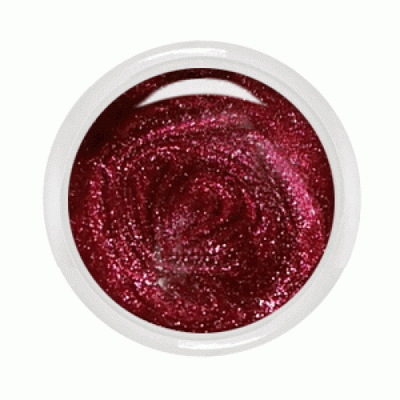 Farbgel No.086 Rosy Red Metallic