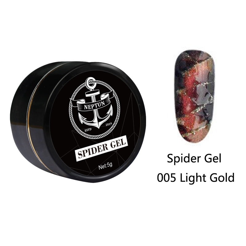 Neptun Spider Gel Light Gold 005