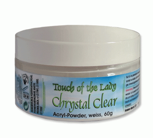 Acrylpulver Chrystal Clear