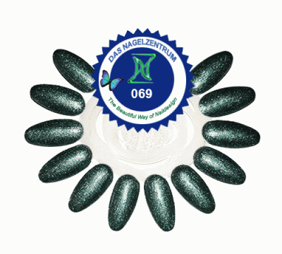 Farbgel No.069 Dark Green Metallic