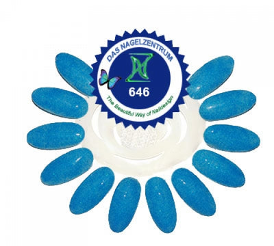 Farbgel No.646 Curacao Blue